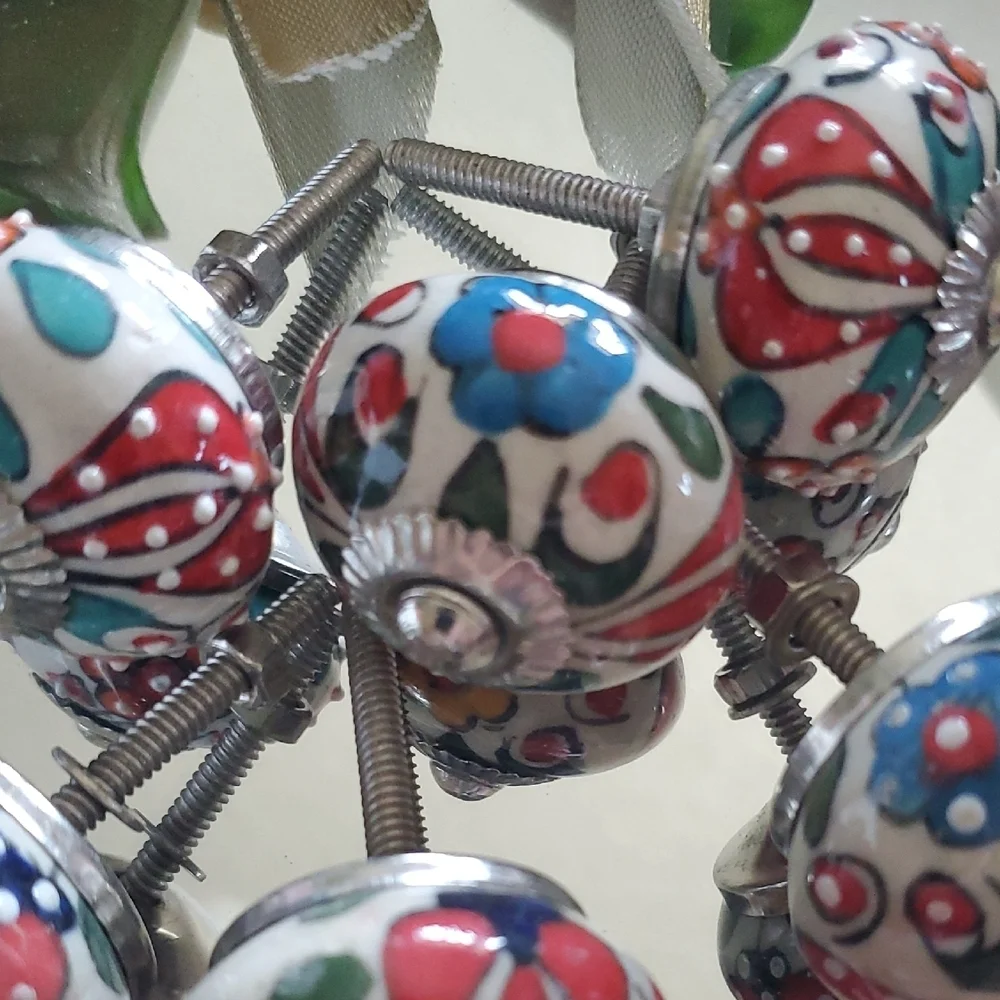 Colorful Ceramic Drawer Knobs